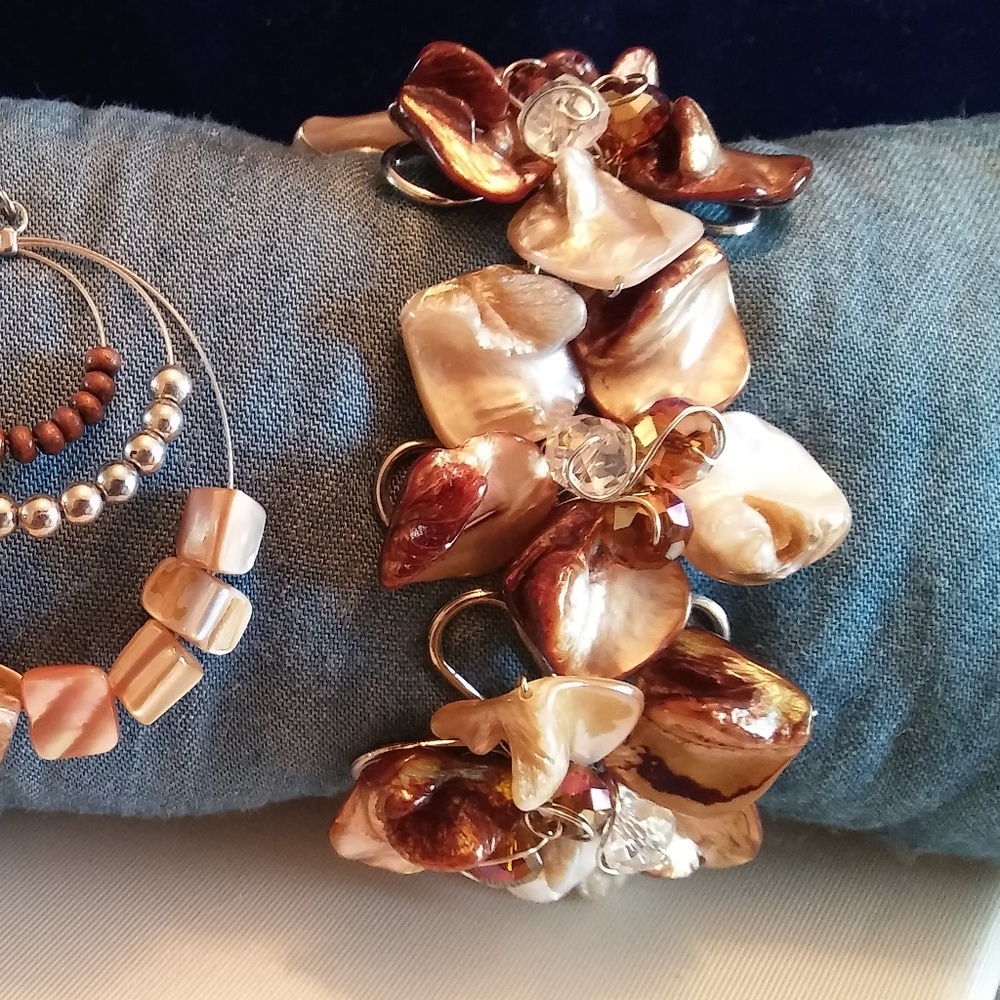 Bracelet and Earrings